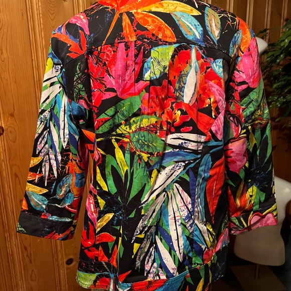 Floral Print Jacket - Picture 4 of 4
